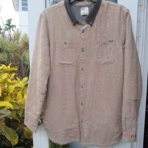 O'NEILL Men's Button Flannel Shirt Jacket - Sz XL